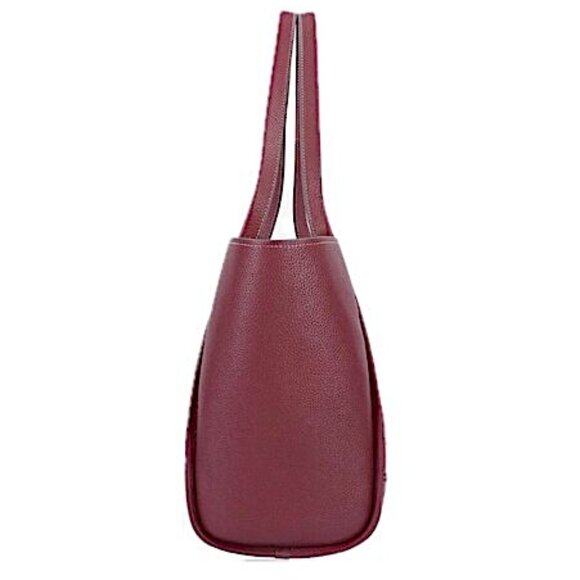 Kate Spade Gramercy Medium Tote Bag Cordovan Pebbled Leather Dual Strap NWT - Picture 6 of 16